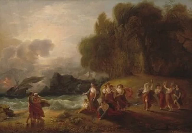 Telemaco e Calipso - Corcoran Gallery of Art, Washington